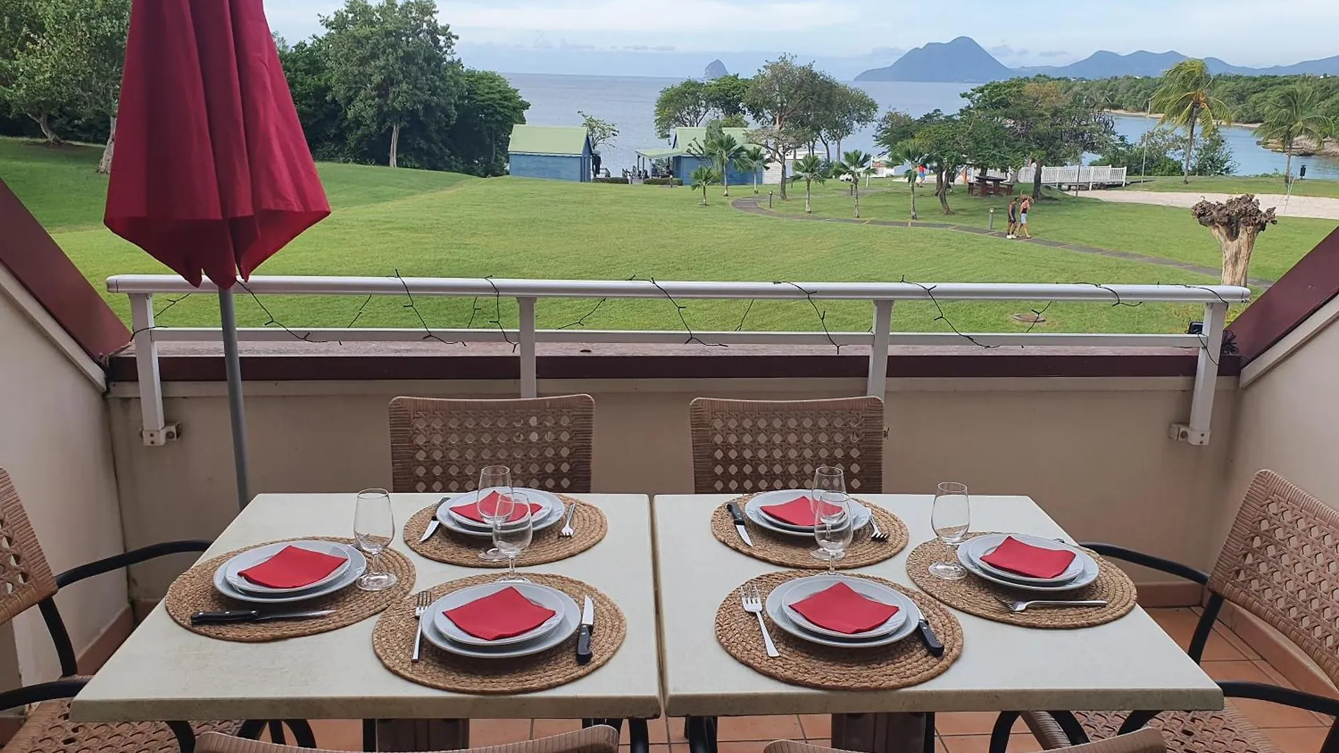 T3 Rhum Passion Vue Mer Et Rocher Du Diamant Dans Celebre Village De Vacances Sainte-Luce Martinica