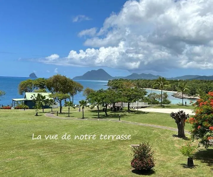 T3 Rhum Passion Vue Mer Et Rocher Du Diamant Dans Celebre Village De Vacances location